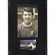 Signed picture of Liverpool footballer Chris Lawler.